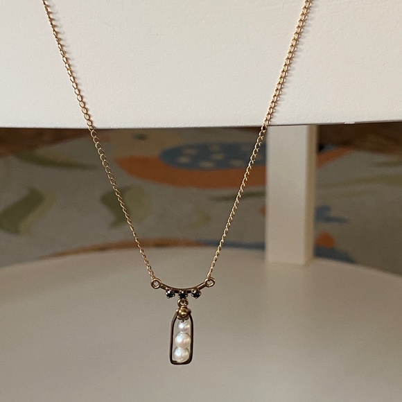 VTG I Van Dell I 14K Gold Filled I Embellished Centerpiece Choker Necklace - Picture 2 of 16